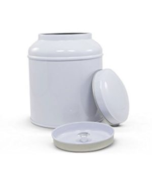 Canister Globe white 100g
