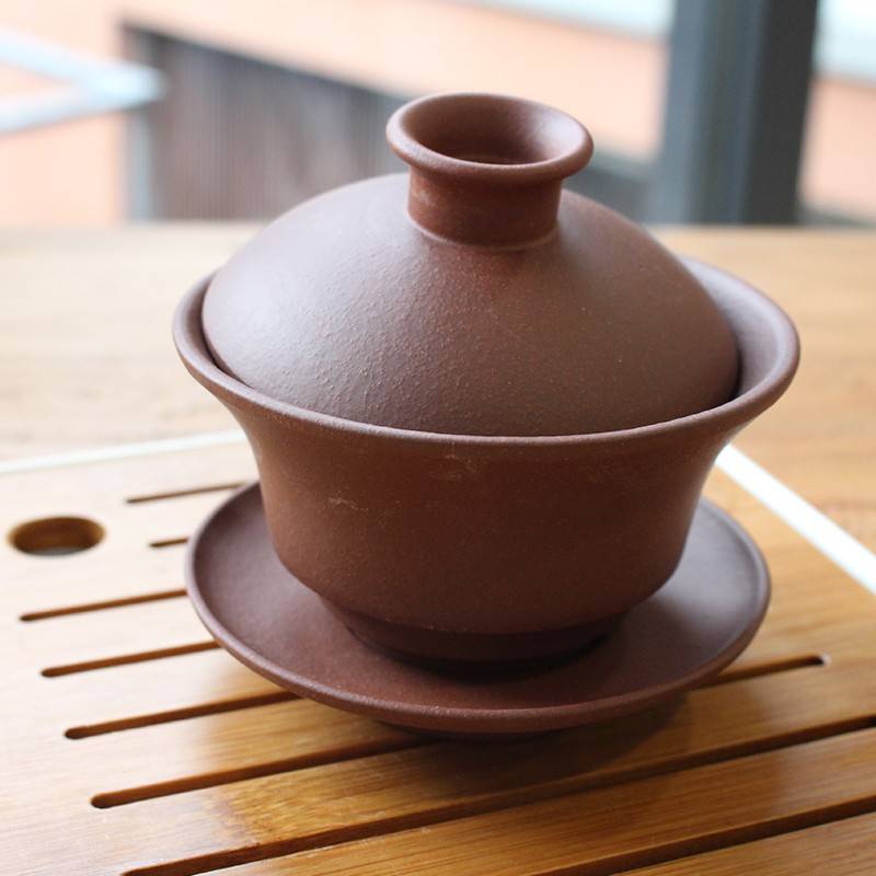 Gaiwan Tradizionale in creta Yixing 150 ml