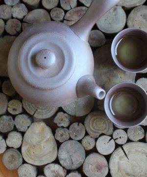 Teiera in creta Purion in stile giapponese Lin’s Ceramics Studio 330 ml