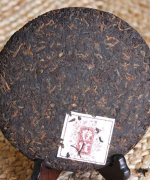 Shu (ripe) Puer Tea Cake Jing Mai 2018 357g