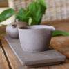 Purion clay pitcher left-handed 150 ml