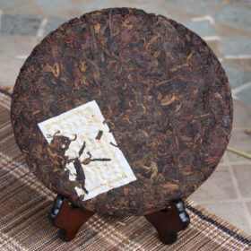 Tè Puer Shu (cotto) Bulang 2017