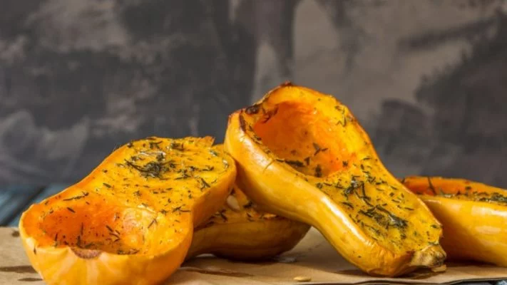 Zucca arrostita con burro e Rooibos