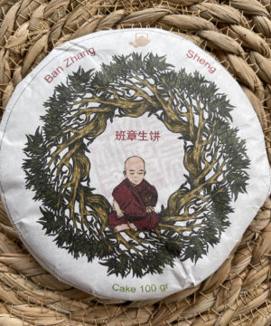 Organic Tea Puer Sheng Ban Zhang 2018 100g