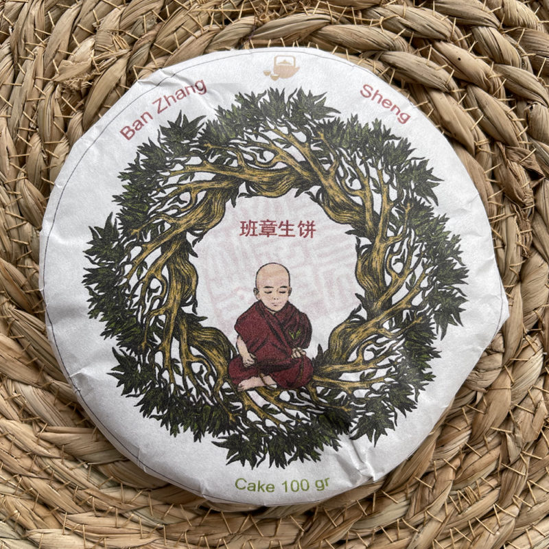 Organic Tea Puer Sheng Ban Zhang 2018 100g