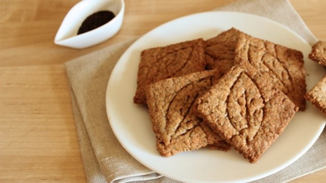 Biscotti vegani al te verde