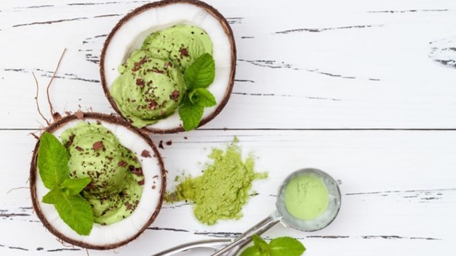 Gelato Matcha e Banana