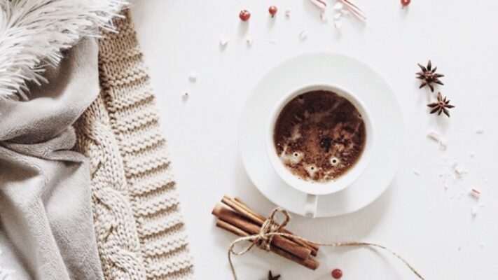 Black tea mocha