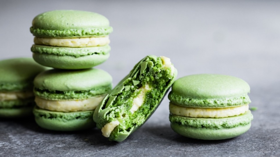 Matcha Green Tea Macaron Recipe