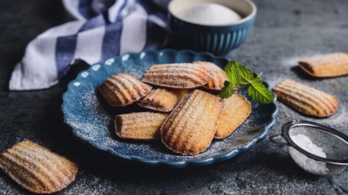 Sencha Green Tea Madeleines recipe