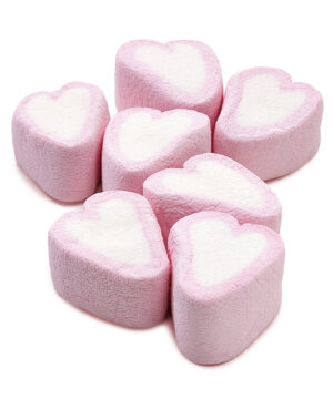 marshmallow cuore