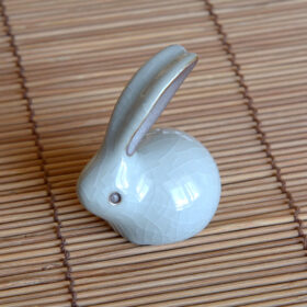 Lucky Rabbit Tea Figurine